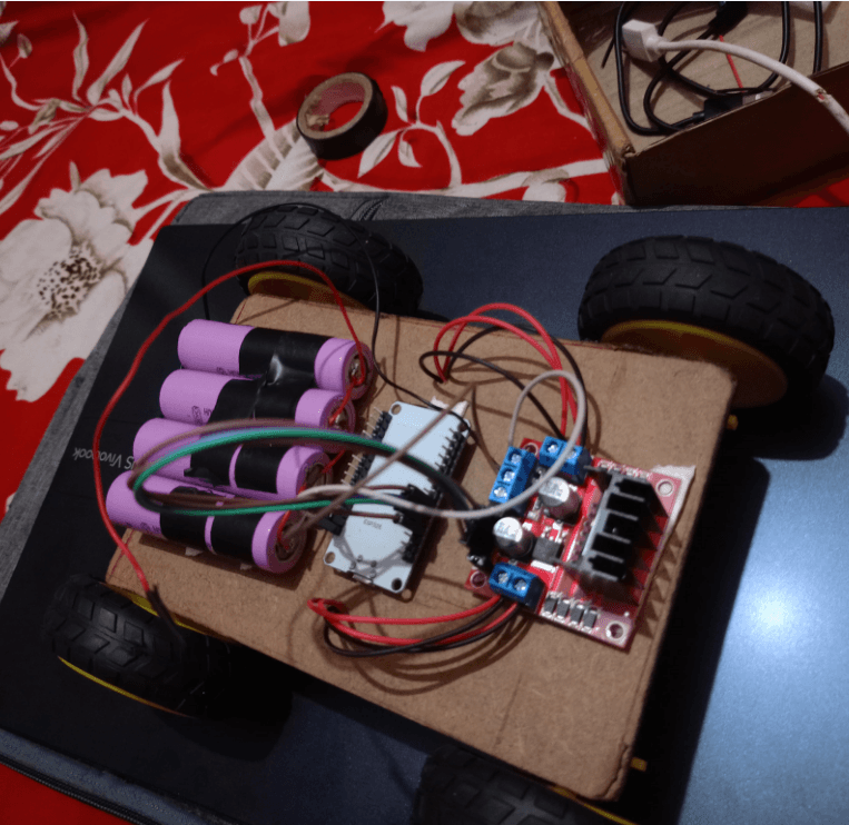 Robo Car Project using ESP32